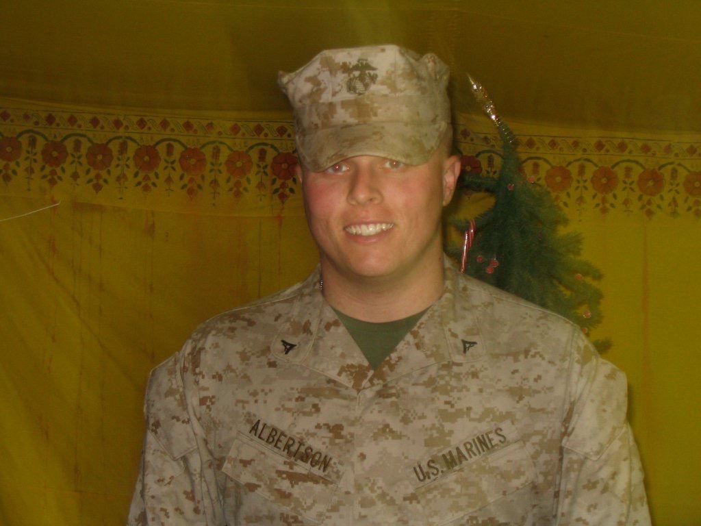 Johnny Albertson — Military Service